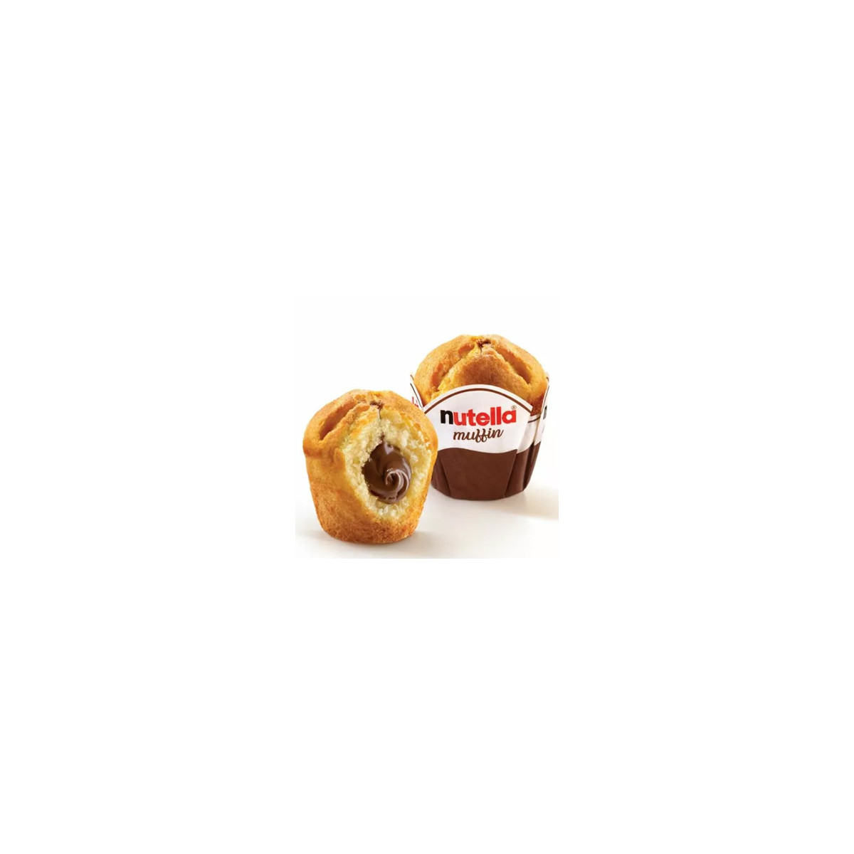 MUFFIN NUTELLA 86GR : Un cœur fourré au Nutella qui réjouira les plus gourmands !