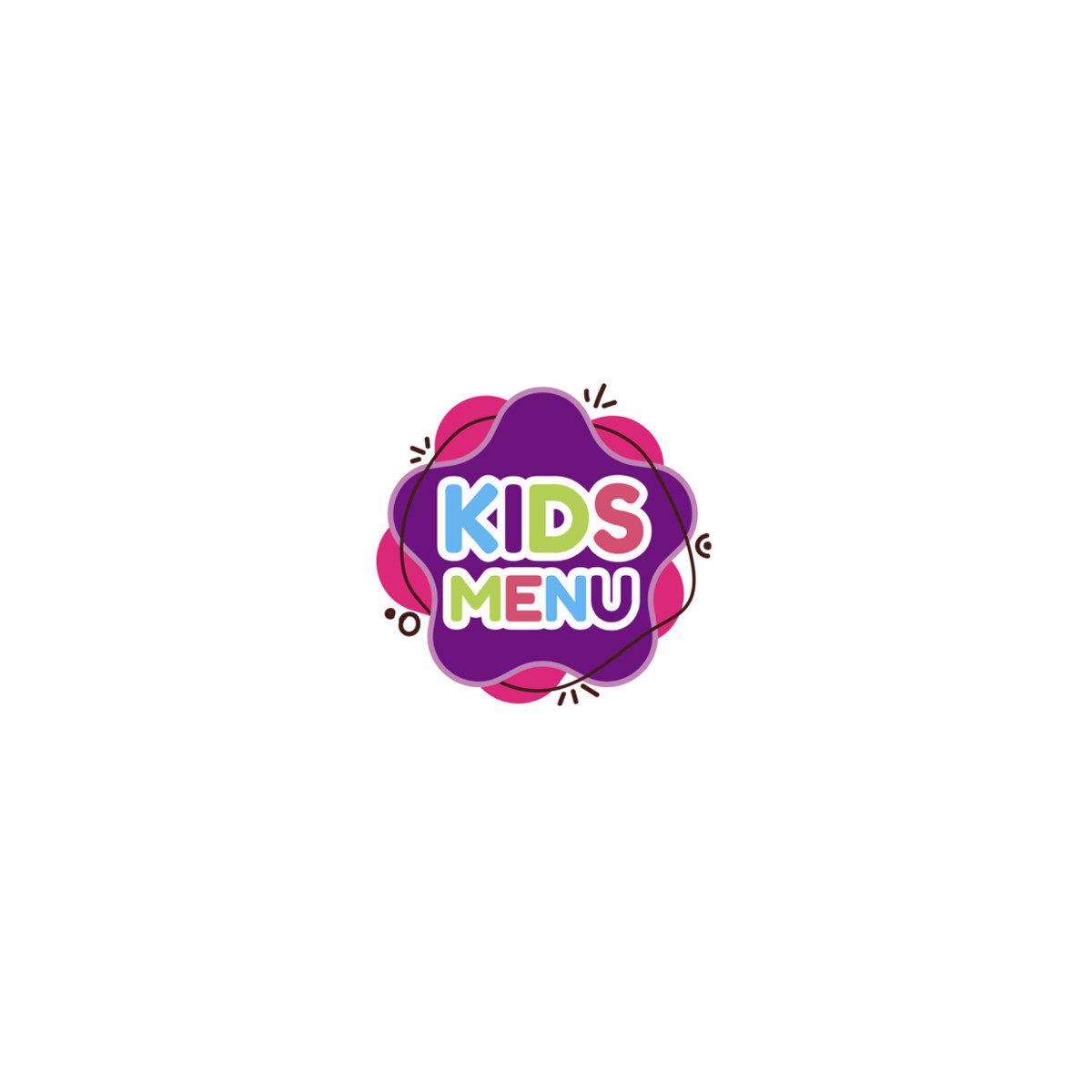 .KIDS MENU : 1 pizza junior + 1 Capri Sun  + 1 compote + 1 tube de bulles de savon