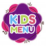 .KIDS MENU : 1 pizza junior + 1 Capri Sun  + 1 compote + 1 tube de bulles de savon