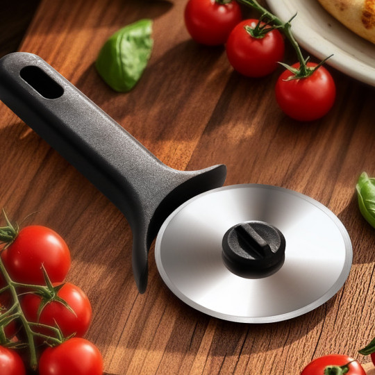 Roulette à pizza premium à prix coûtant