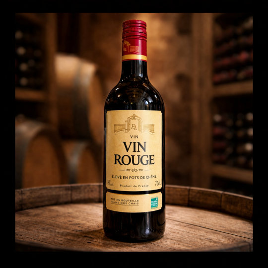 Vin rouge 33cl