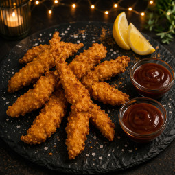 POULET CITRON X 7 + 2 COUPELLES BARBECCUE