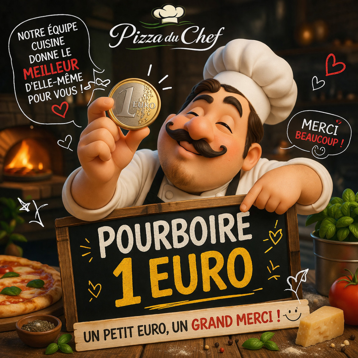 SUPPLEMENT : Pourboire du Chef