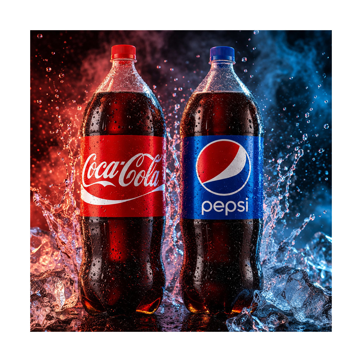 COCA COLA  OU PEPSI GRANDE BOUTEILLE (selon l’arrivée)