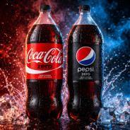 COCA COLA OU PEPSI ZERO GRANDE BOUTEILLE (selon l’arrivée)