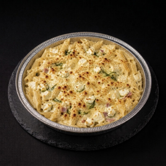 GRATIN PESTO JAMBON CHEVRE