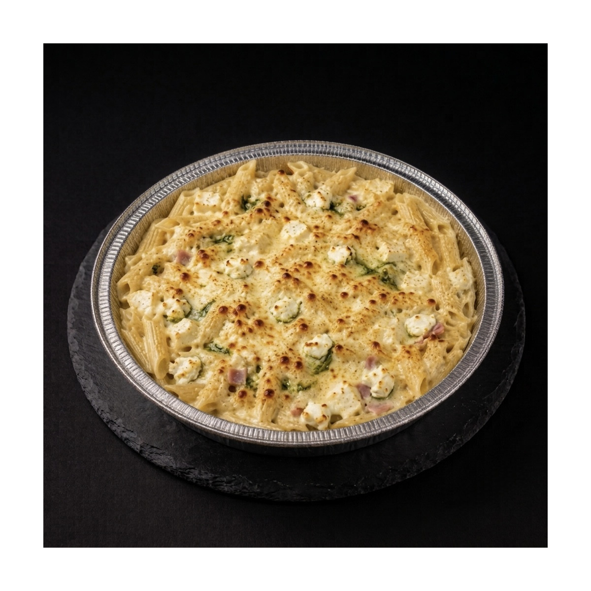 GRATIN PESTO JAMBON CHEVRE