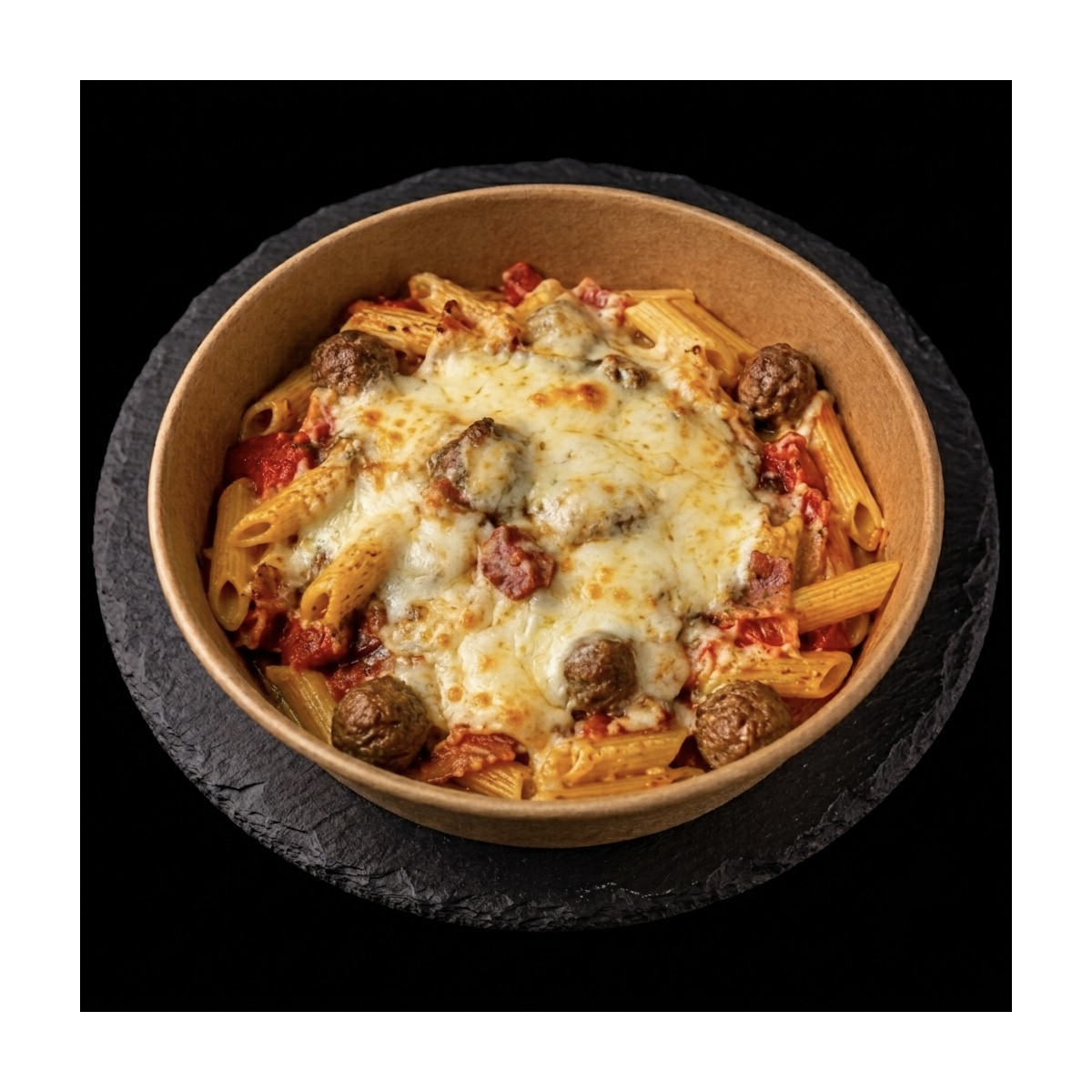 PENNE AUX BOULETTES DE BŒUF COMTÉ