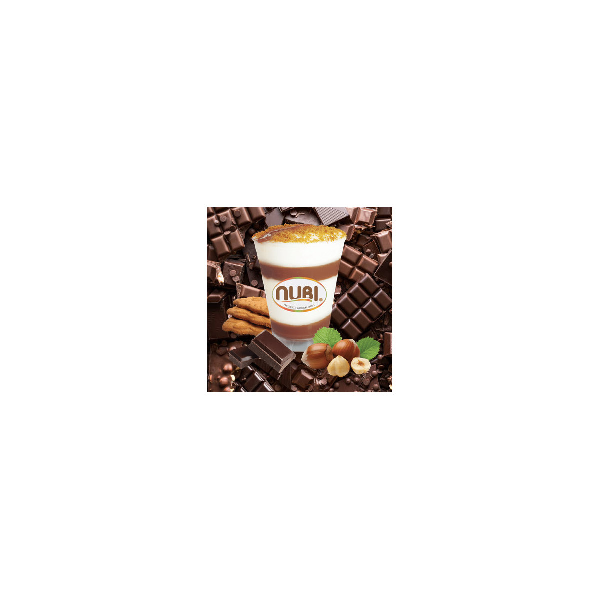 TIRAMISU CHOCOLAT SPECULOOS NUBI 100GR