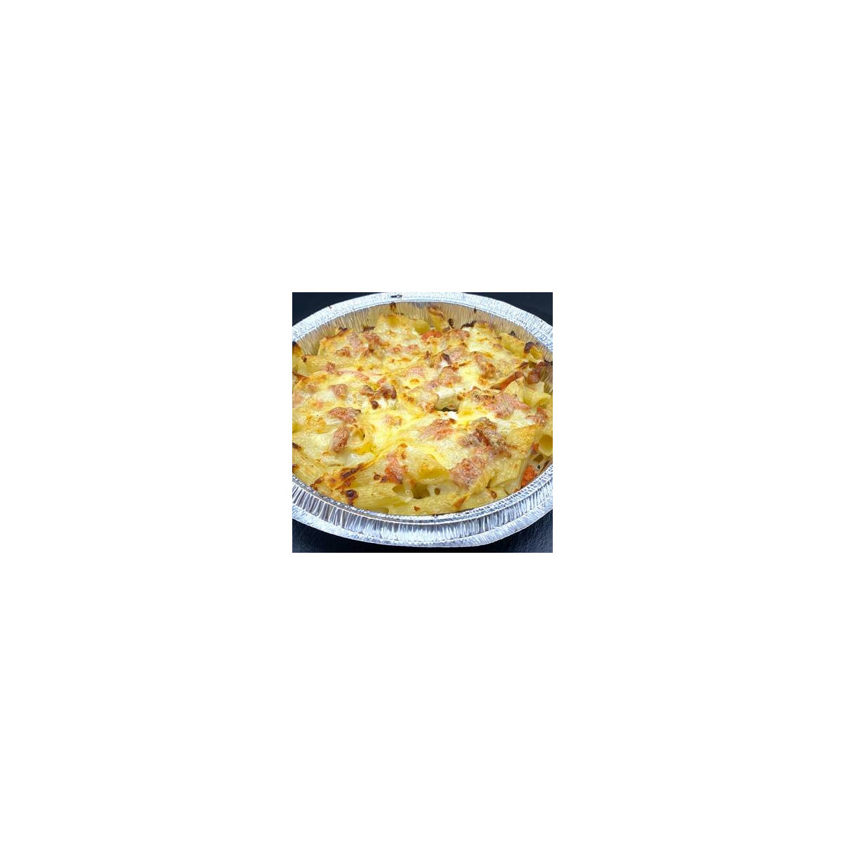 GRATIN CARBONARA : Crème fraîche, œuf, lardons, gratin de Comté