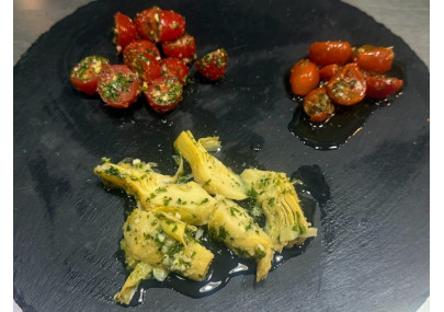 Voyage méditerranéen : nos légumes préparés maison par le chef